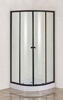 Душевой уголок Orange 1850x1000x1000 черный E01-100TB/G
