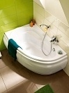 Акриловая ванна Cersanit Joanna 1400x900 левая, белый 63334