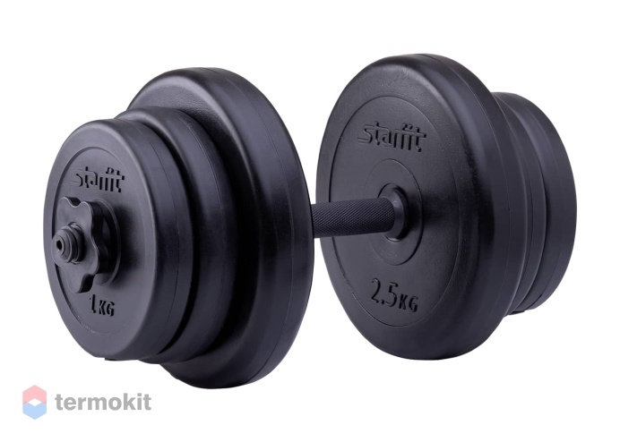 Гантель пластиковая Starfit DB-701 10 кг разборная