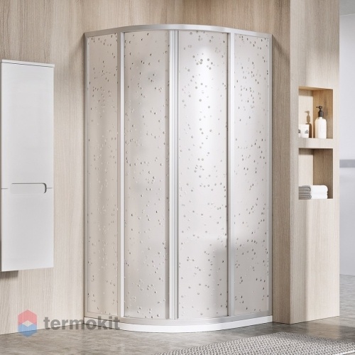 Душевой уголок Ravak Supernova SKCP4 1950x900x900 (витраж Pearl) сатин 3117OU0211