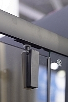 Душевой уголок Niagara Nova 1950x800x800 (прозрачное стекло с рисунком) черный _02800831BLACK