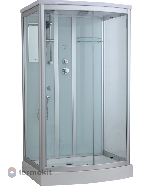 Душевая кабина TIMO STANDART 120x90 хром T-6615 Silver