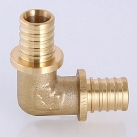 Valtec Угольник надвижной 16х16 латунь CW614N