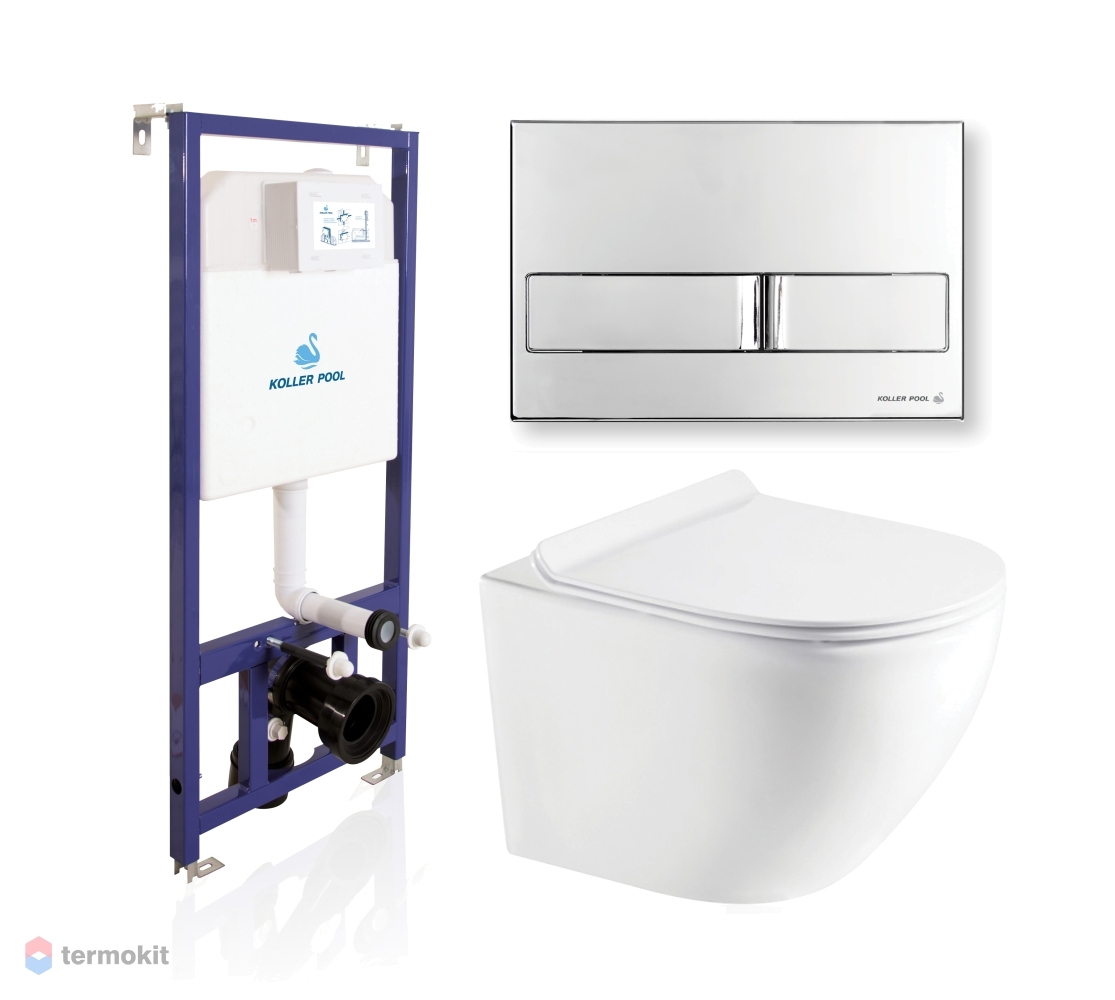 Комплект инсталяции с подвесным унитазом KOLLER POOL DUNE 1200 SL DUNE ...