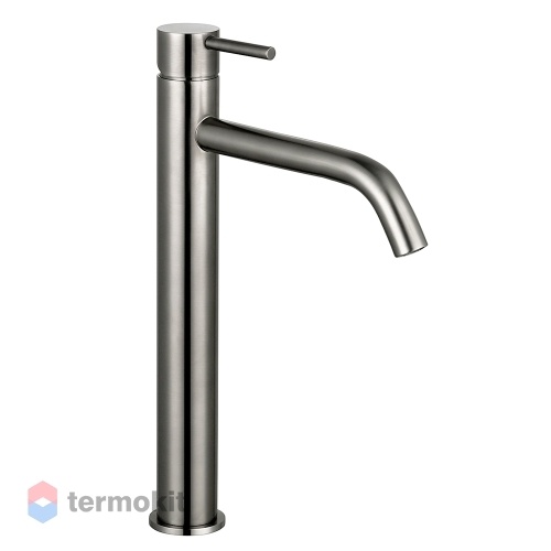 Смеситель для раковины высокий AQUAme Siena оружейный металл AQM6214GM