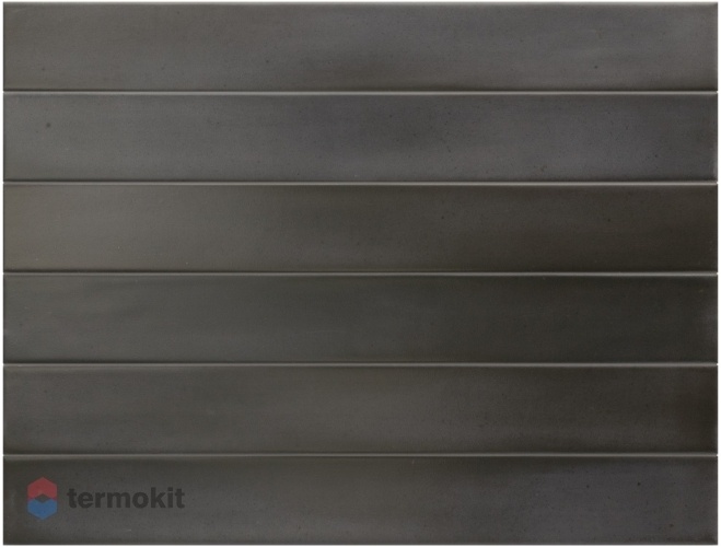 Керамическая плитка Equipe Massimo Dark Black настенная 5х40