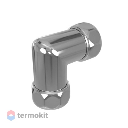 Угловое соединение Terminus 1"х1" г/г (хром) 2шт 40SCH1010