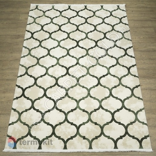 Ковёр Kitroom Sardes 80x150 прямоугольный серый 6802A