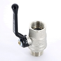 Кран шаровой Bugatti 3/4&quot; ВН (рычаг из алюминия) серия New Jersey 09150004