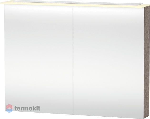 Зеркальный шкаф Duravit X-Large 100 с подсветкой Дуб, кашемир XL759501111