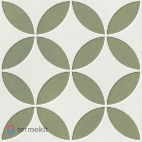 Керамогранит Harmony Mayari Green Petals 22,3x22,3
