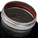 STOUT Манжета для перехода с Ø80 на финальный вертикальный участок Ø80/125