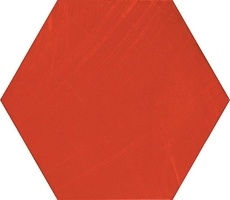 Керамогранит Tonino Lamborghini Indy Red Esagono lato 34,6x40