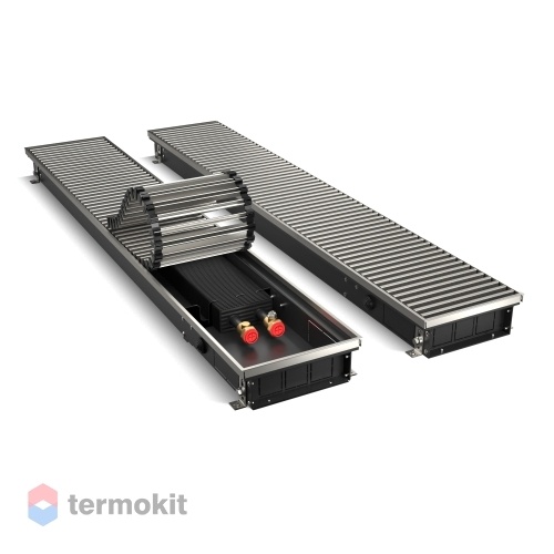 Внутрипольный конвектор Royal Thermo ATRIUM-75/200/1800-DG-U-NA с естественной конвекцией