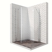 Душевой уголок Ambassador Diamond 2000x900x900 хром правая 12011111R