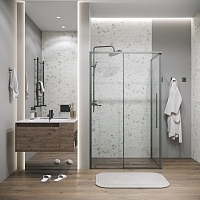 Душевой уголок Grossman Galaxy 1950x1300x800 графит сатин 120.K33.01.1380.42.00