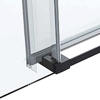 Душевой уголок Vincea Como Soft 1950x1500x800 черный VSR-1CS8015CLB