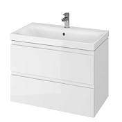 Тумба под раковину Cersanit MODUO подвесная 80 белая SB-SZ-MOD-MO80/Wh