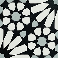 Керамогранит Elios Deco Anthology Etnic B B&W декор 20x20
