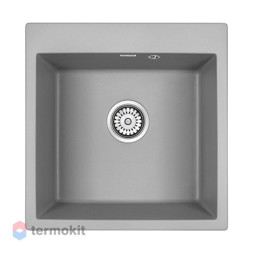 Мойка для кухни Paulmark Praktisch серый металлик PM105152-GRM