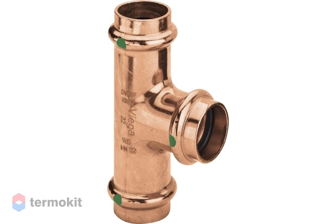 Viega Profipress медный тройник 28х22х28