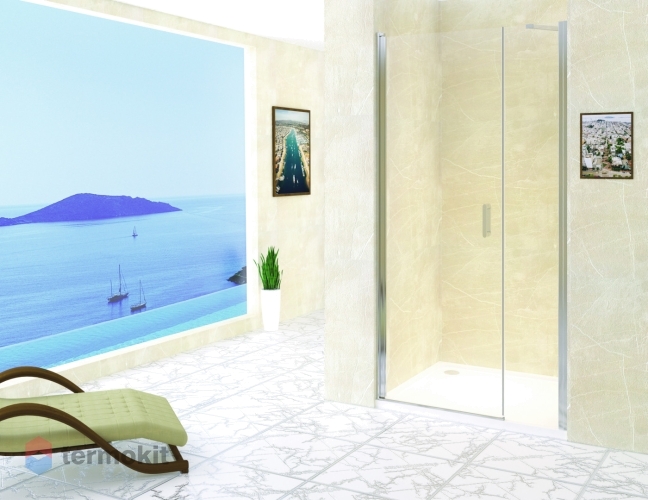 Душевая дверь RGW Leipzig LE-08 (LE-03+Z-09) 90х195 06120809-11 Хром