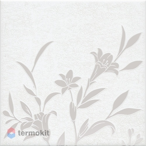 Керамическая плитка Kerama Marazzi Барберино HGD/A569/5155 декор 5 белый глянцевый 20x20