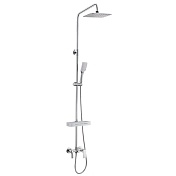 Душевая система со смесителем, верхним и ручным душем Lemark Tropic LM7002C