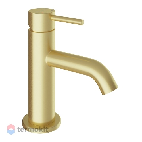 Смеситель для раковины Aqueduto CANO золото шлифованное CAN0150