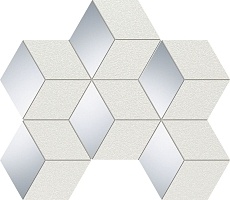 Керамическая плитка Tubadzin Perla MS-white мозаика 28,9x22,1