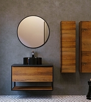 Зеркало Jorno Steal 77 подвесное Ste.02.77/B