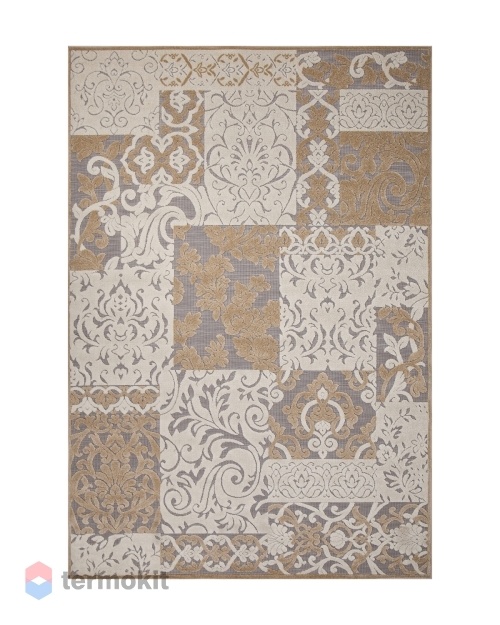 Ковёр Merinos Sigma 120x170 прямоугольный бежевый D932