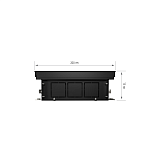 Внутрипольные конвекторы Royal Thermo ширина 200 мм, глубина 90 мм с естественной конвекцией