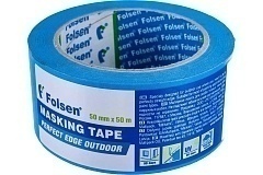 Folsen Малярная лента для особо точных линий 50м x 50мм PERFECT EDGE OUTDOOR