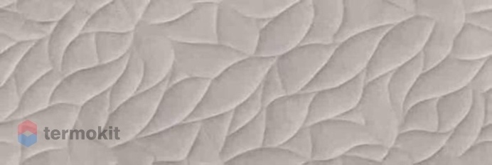 Керамическая плитка Cersanit Haiku настенная рельеф серый (HIU092D) 25x75