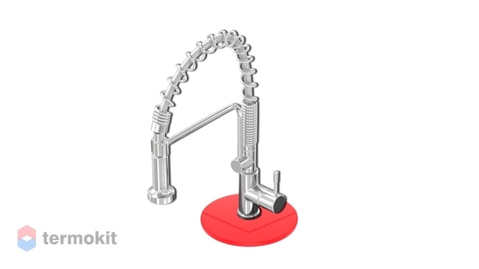 Подставка под кран KitKraken Circle Red SMC-1.3024