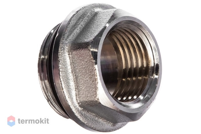 Far Хромированный концевой переходник 3/4" НР х 1/2" ВР