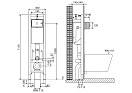 Инсталляция BELBAGNO для подвесного унитаза BB003-30