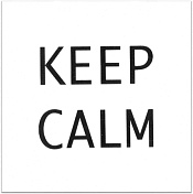 Керамическая плитка Kerama Marazzi Итон Keep calm AD/A168/1146T Декор 9,9x9,9
