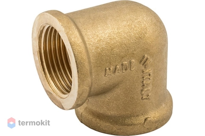 Elsen Угольник 90° ВВ 3/4", 3/4" латунь
