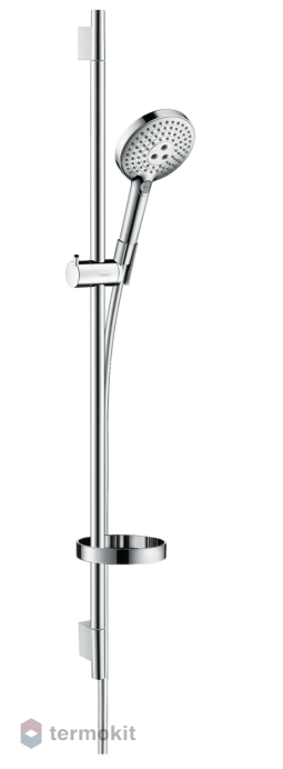 Душевой гарнитур Hansgrohe Raindance Select S 120 со штангой 90 см и мыльницей 26631000