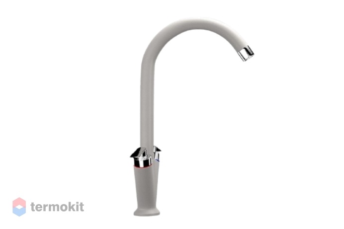 Смеситель для кухни Ulgran Classic белый U-011-331