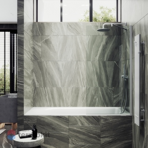 Душевая шторка Maybah Glass 700х1400 белый MGV-63-1ш