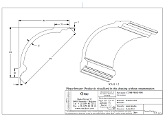 Карниз Orac Purotouch C338B