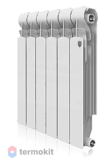 Биметаллический радиатор Royal Thermo Indigo Super 500 \ 07 секций \ с боковым подключением