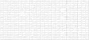 Керамическая плитка Cersanit Pudra мозаика рельеф белый (PDG053D) 20x44