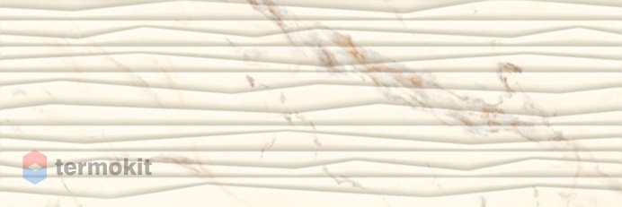 Керамическая плитка Paradyz Serene Bianco Struktura Rekt настенная 25x75