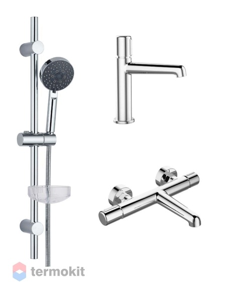 Комплект смесителей для ванной комнаты Agger Slim A2231100