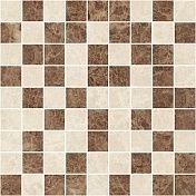 Керамическая плитка Ceramica Classic Libra Мозаика коричневый+бежевый 30х30