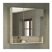 Зеркальный шкаф COMFORTY Парма-80 дуб дымчатый 00004143489